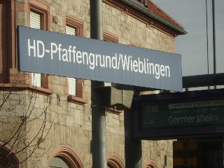 Bahnhof Heidelberg-Pfaffengrund/Wieblingen