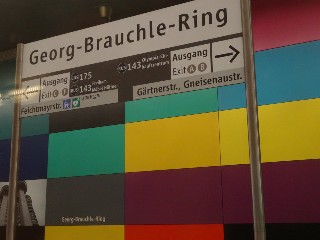 U-Bahnhof Georg-Brauchle-Ring