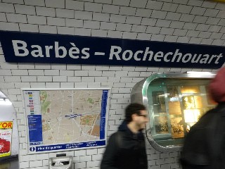 Station de métro de Barbès - Rochechouart