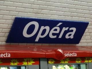 Station de métro de Opéra