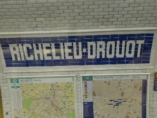 Station de métro de Richelieu - Drouot