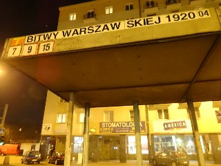 przystanek «Bitwy Warszawskiej 1920 roku»