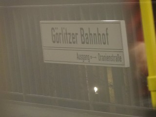 U-Bahnhof Görlitzer Bahnhof
