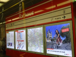 U-Bahn Haltestelle Rathaus