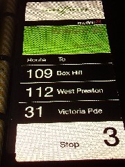 William st. tram stop