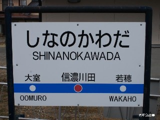 （廃）信濃川田駅