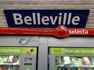 Station de métro de Belleville