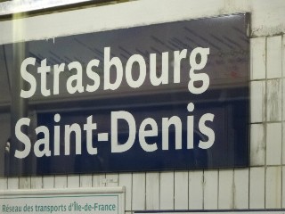 Station de métro de Strasbourg - Saint-Denis