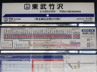 東武竹沢駅