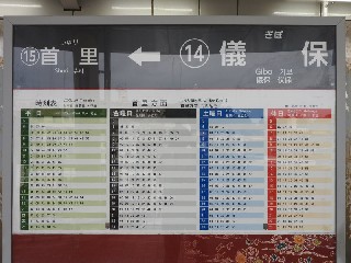 儀保駅