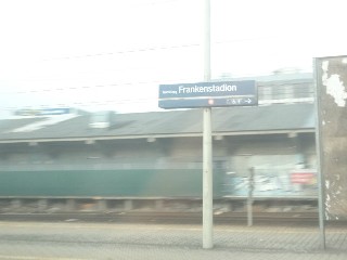 Bahnhof Nürnberg Frankenstadion