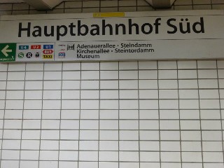 U-Bahnhof Hauptbahnhof Süd