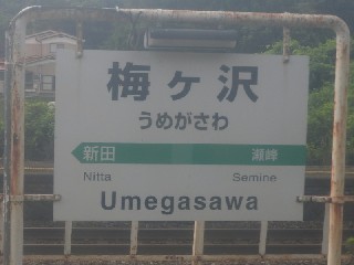 梅ケ沢駅