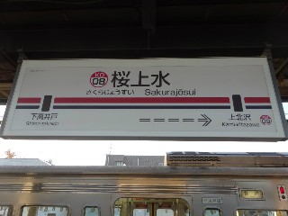 桜上水駅