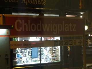 Haltestelle Chlodwigplatz