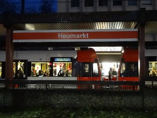U-Bahn Haltestelle Heumarkt