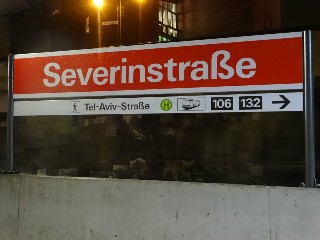 U-Bahn Haltestelle Severinstraße