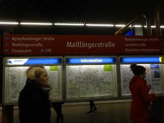 U-Bahnhof Maillingerstraße