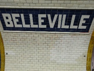 Station de métro de Belleville