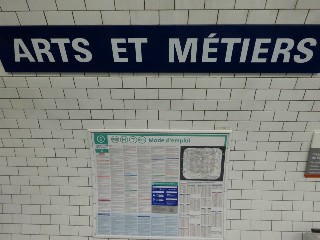 Station de métro de Arts et Métiers