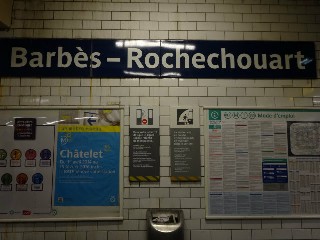 Station de métro de Barbès - Rochechouart