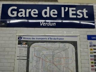 Station de métro de Gare de l'Est