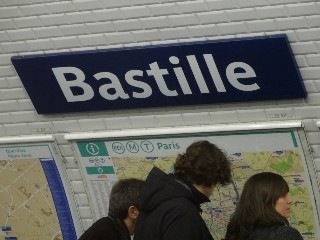 Station de métro de Bastille