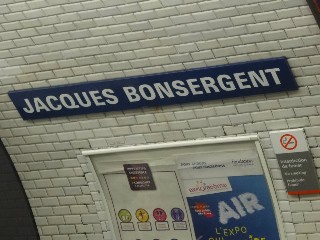 Station de métro de Jacques Bonsergent