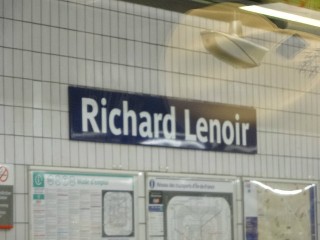 Station de métro de Richard Lenoir