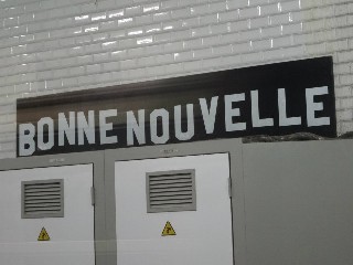 Station de métro de Bonne Nouvelle
