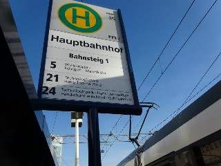 Haltestelle Heidelberg Hauptbahnhof